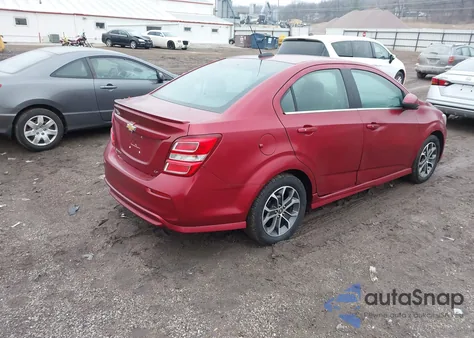 2017 Chevrolet Sonic Lt Auto z USA, uszkodzony, nr VIN 1G1JD5SH4H4137352